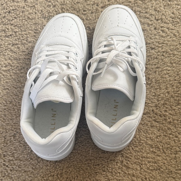 Billini White Low-Top Lace-Up Sneakers - Picture 2 of 3